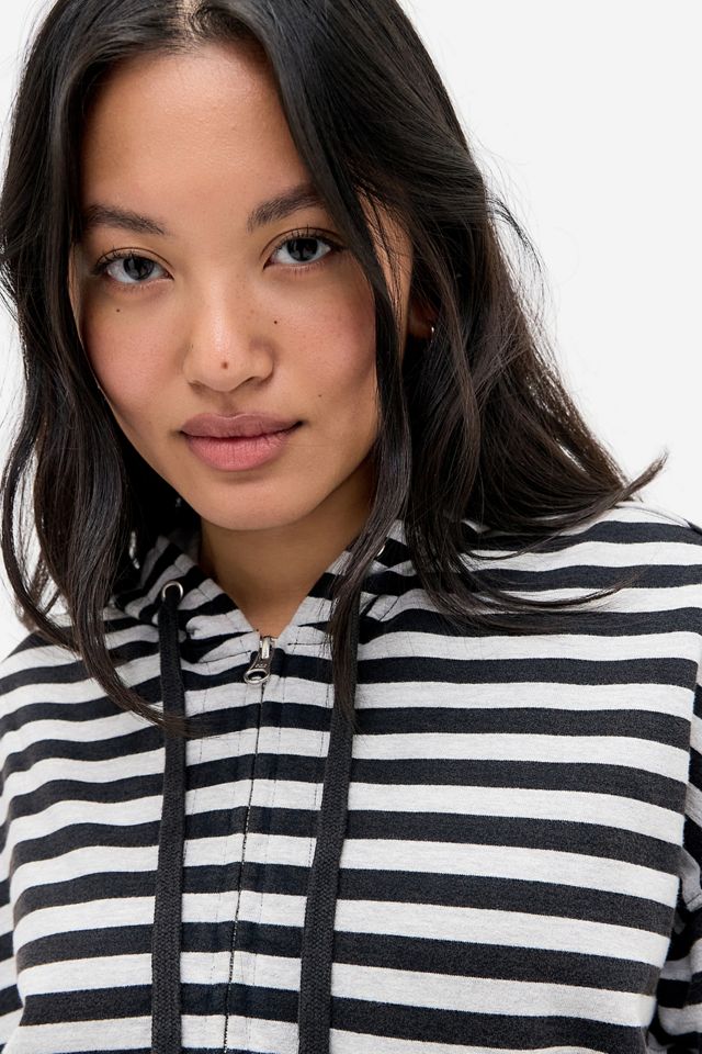 BDG Easy Stripe Cropped Hoodie #2