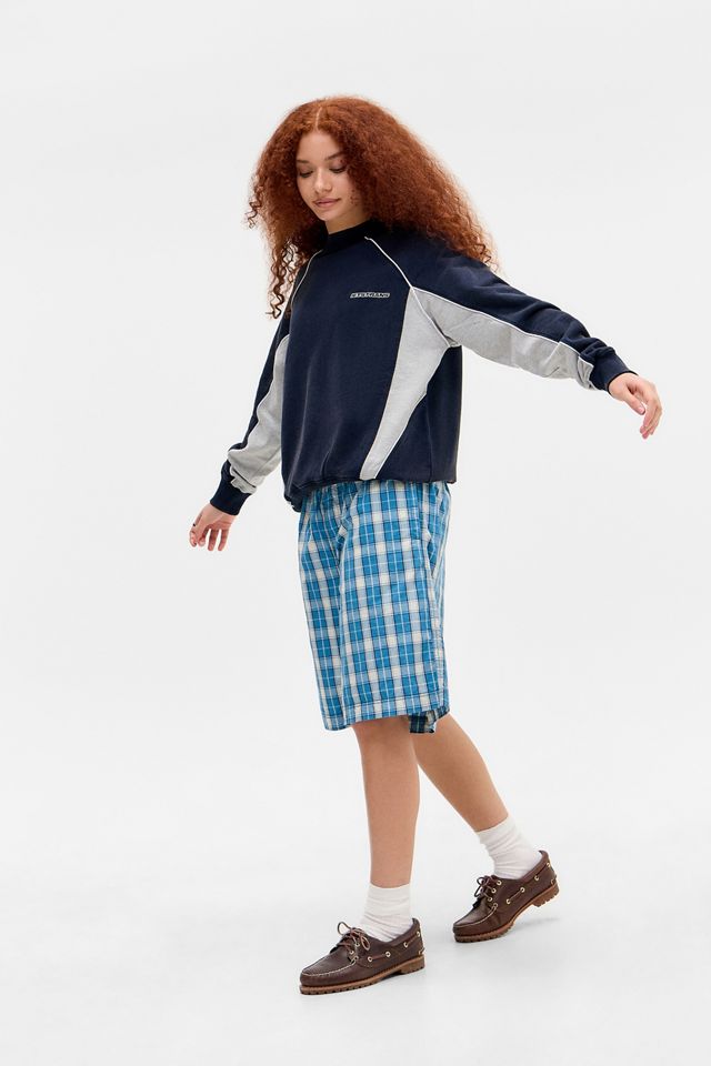 iets frans... Navy Harri Panelled Sweatshirt #1