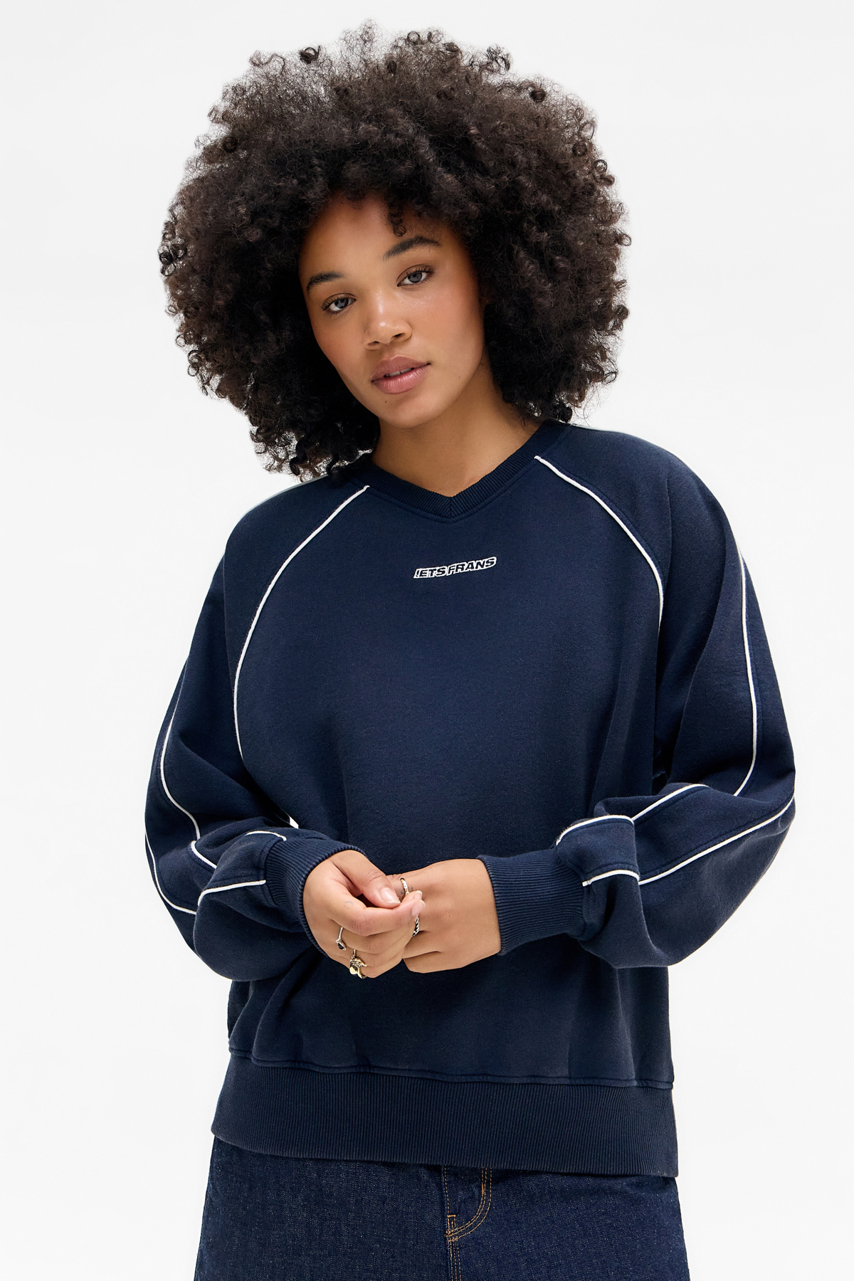 iets frans... V-Neck Sweatshirt