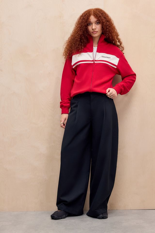 iets frans... Felpa Oversize Rossa Dylan #2
