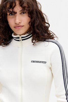 iets frans... White Trip Stripe Track Top