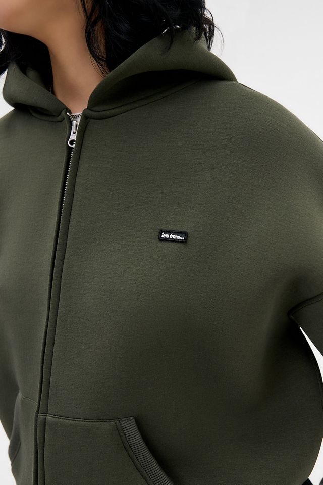 iets frans... Khaki Scuba Hoodie #3