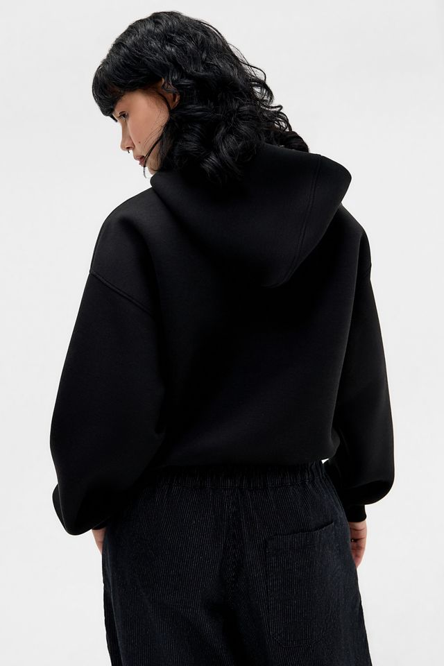 iets frans... Schwarzer Scuba-Kapuzenpullover #3