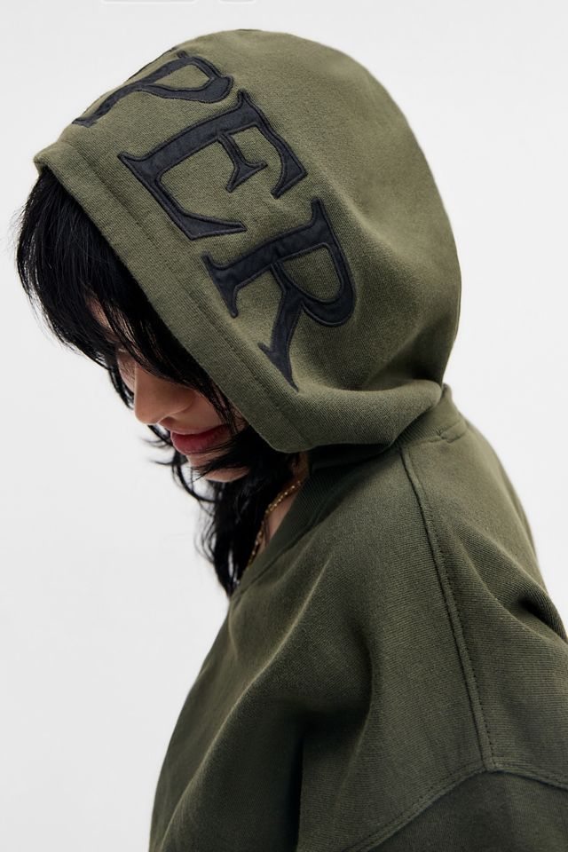 Sudadera con Costillas Temper UO Caqui #1