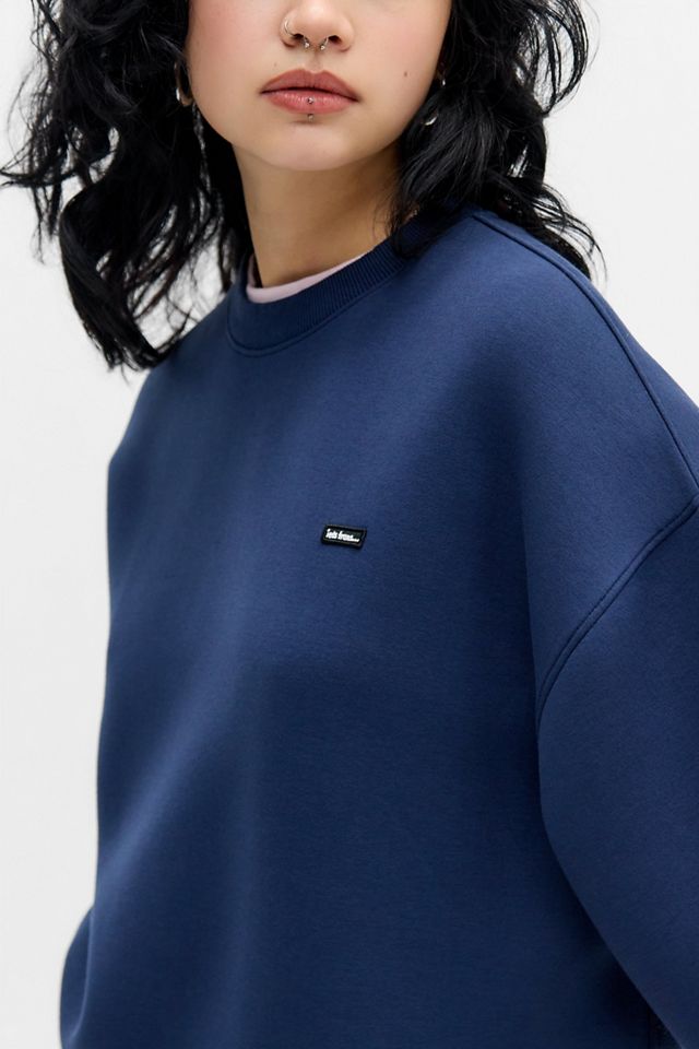iets frans... Navy Scuba Crew Neck Sweatshirt #2