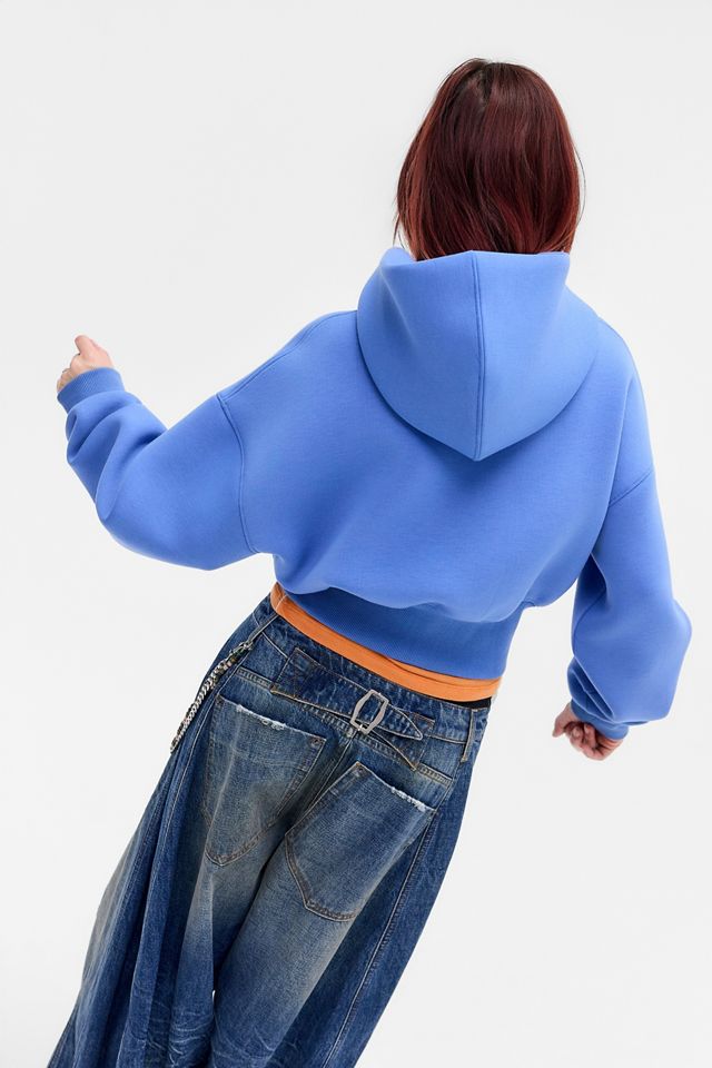 iets frans... Scuba Crop Zip-Through Hoodie #2