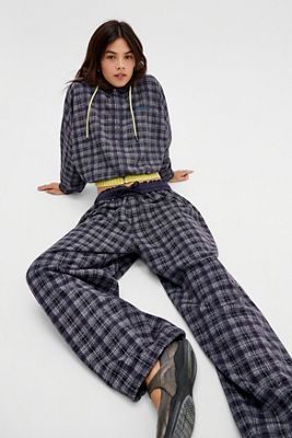 iets frans... Kapuzenpullover mit Ballonsaum und durchgehendem Zip-Reißverschluss