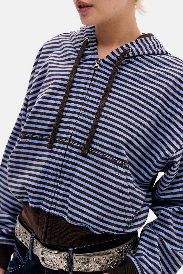 Sweat à capuche à rayures BDG Easy #2