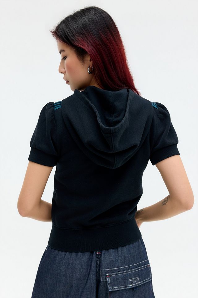 iets frans... Trip Hooded Short Sleeve Track Top #3
