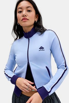 iets frans... Lightweight Zip-Through Track Top