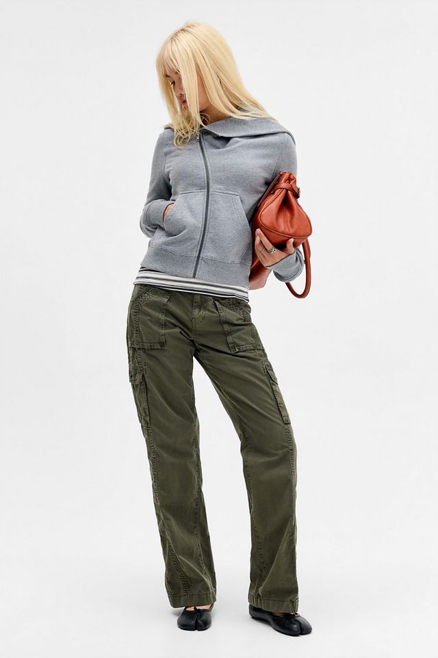 UO Claude Asymmetric Zip-Through Hoodie #2