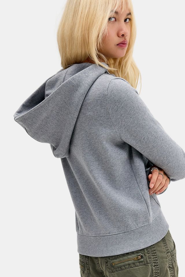 UO Claude Asymmetric Zip-Through Hoodie #4
