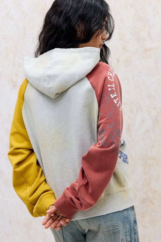 Sudadera con Capucha BDG Premium Splice con Cremallera #4