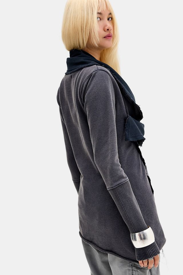 Cardigan UO Drape Button à manches longues #3