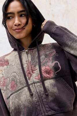 Sweat à capuche zippé Phoenix Kimchi Blue