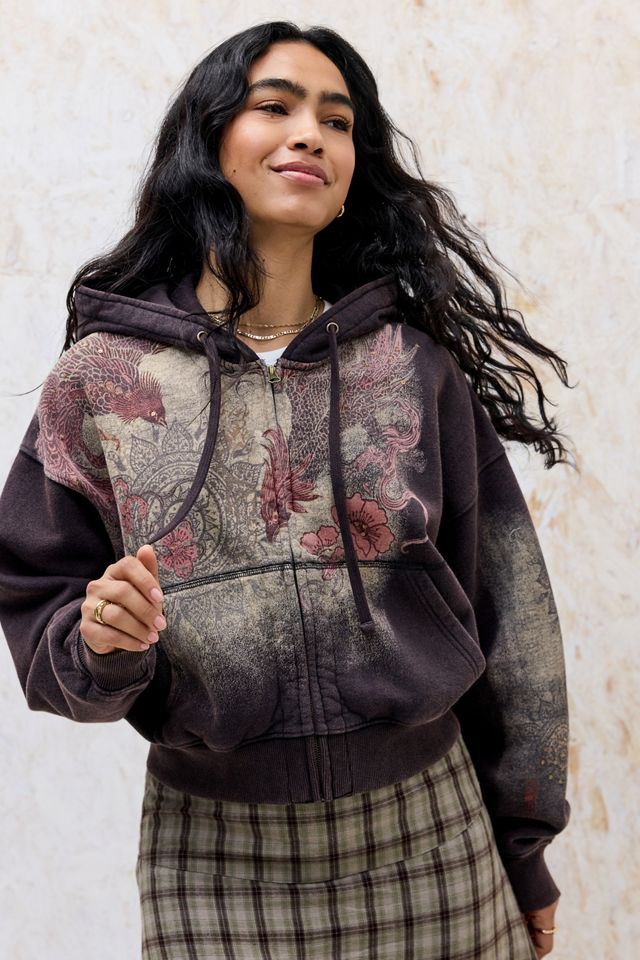 Kimchi Blue Phoenix Zip-Through Hoodie #2