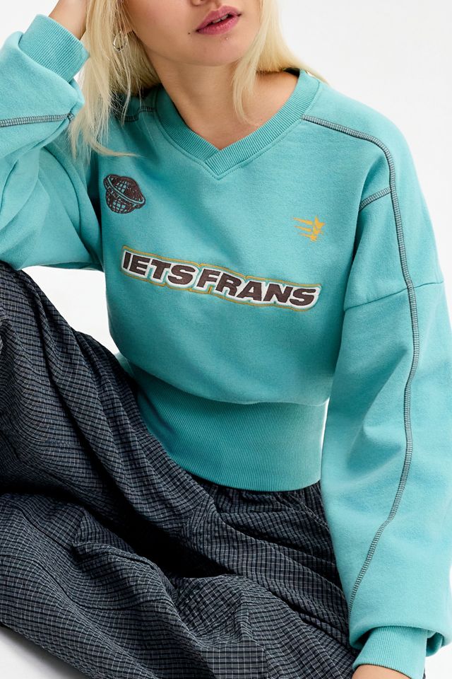 iets frans... Felpa Crop con Arricciatura #3