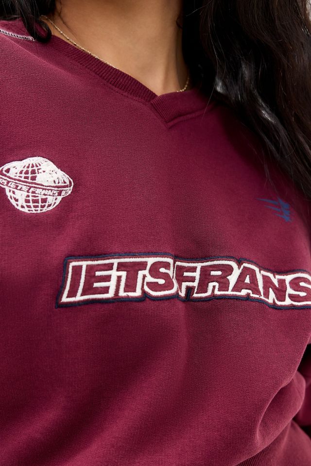 iets frans... Kurzes Sweatshirt mit Raffung #2