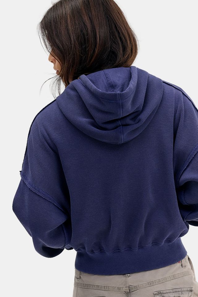 Sweat à capuche gaufré à fermeture éclair BDG #3