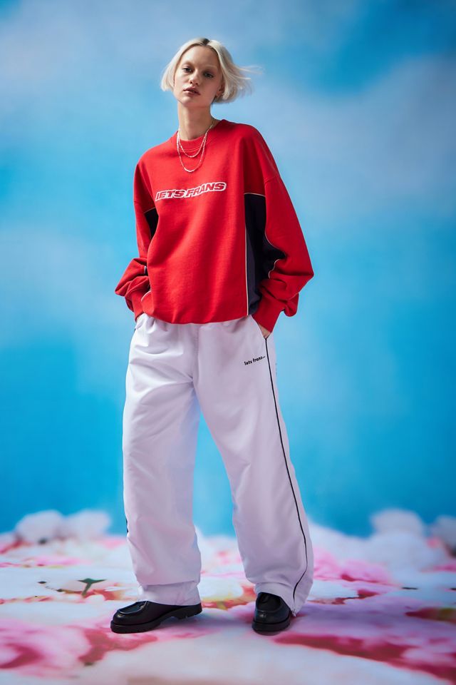 iets frans... Rot Gepipt Sweatshirt #1