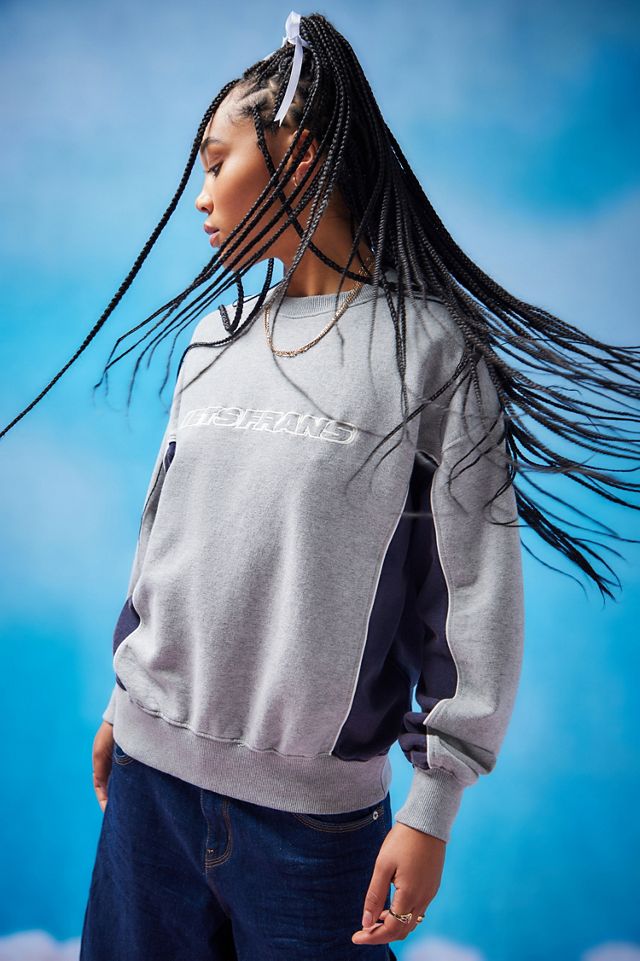 iets frans... Grey Panel Sweatshirt 