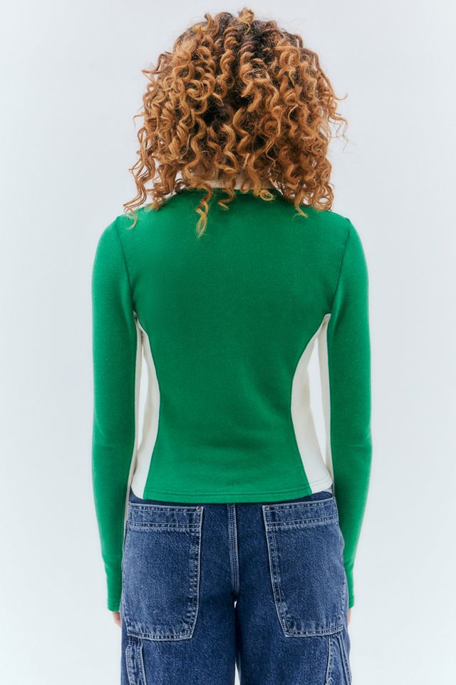 iets frans... Bella Green Motocross Track Top  #3