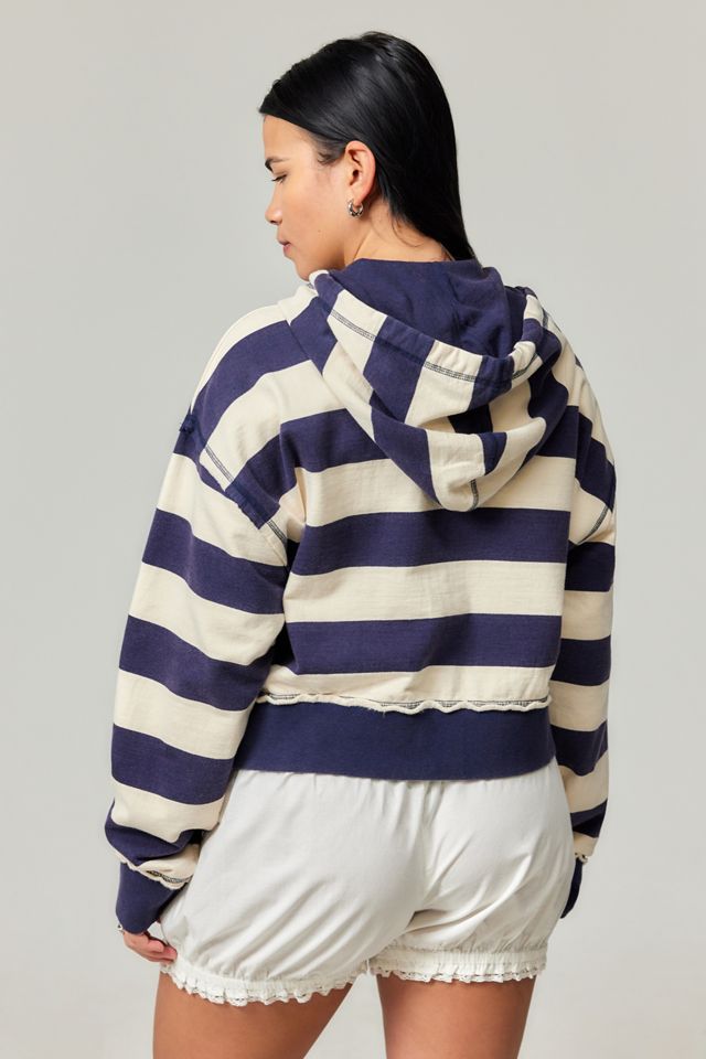 BDG Stripe Felpa con cappuccio e zip #7