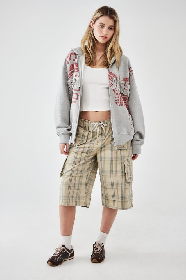 BDG Applique Zip-Through Hoodie #2