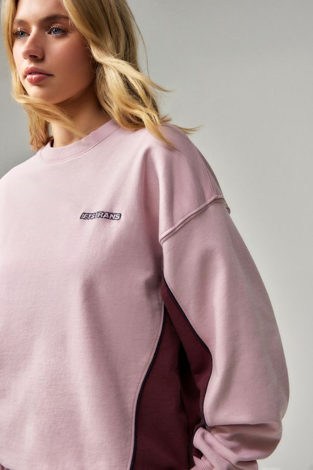 iets frans... Pink Harri Piped Sweatshirt  #2