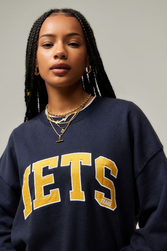 iets frans... Applique College Sweatshirt #2