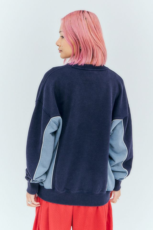 iets frans... Blue Panel Sweatshirt #3
