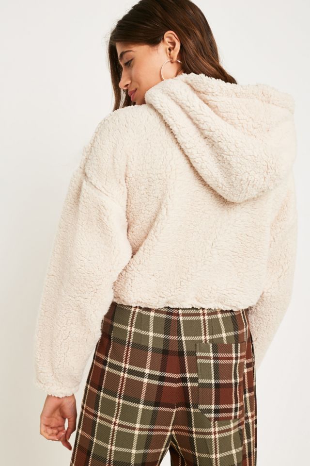 Urban outfitters hotsell teddy hoodie