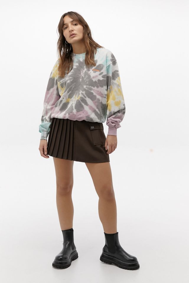 iets frans... – Gebatiktes Sweatshirt mit Rundhalsausschnitt #2
