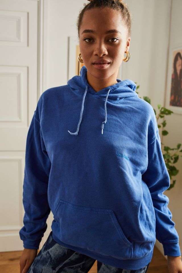 iets frans... Cobalt Blue Hoodie | Urban Outfitters UK