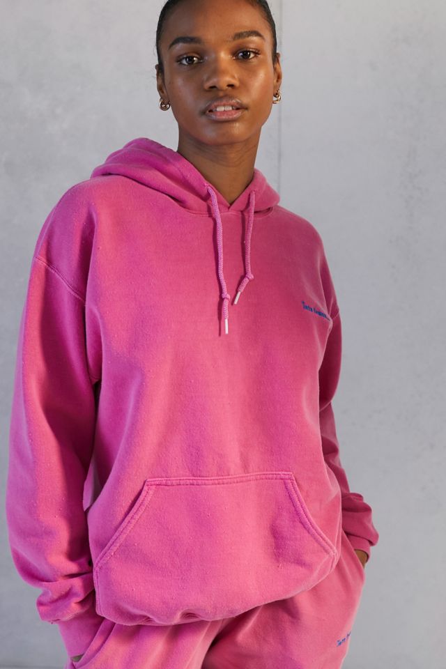 Pink iets frans hoodie new arrivals