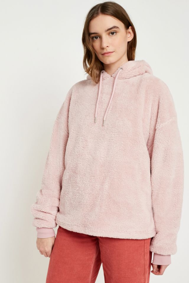 Urban outfitters teddy on sale hoodie