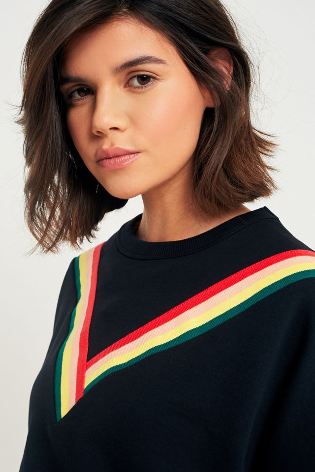 Urban Outfitters Chevron Striped Batwing T-Shirt #4
