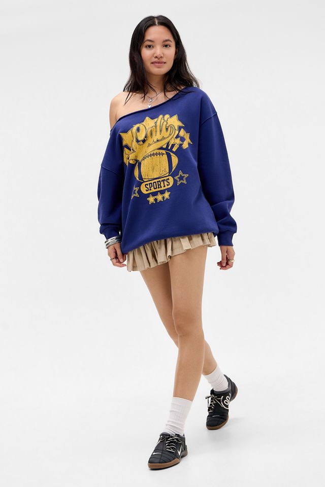 UO Cali Sports Schulterfrei-Sweatshirt #1