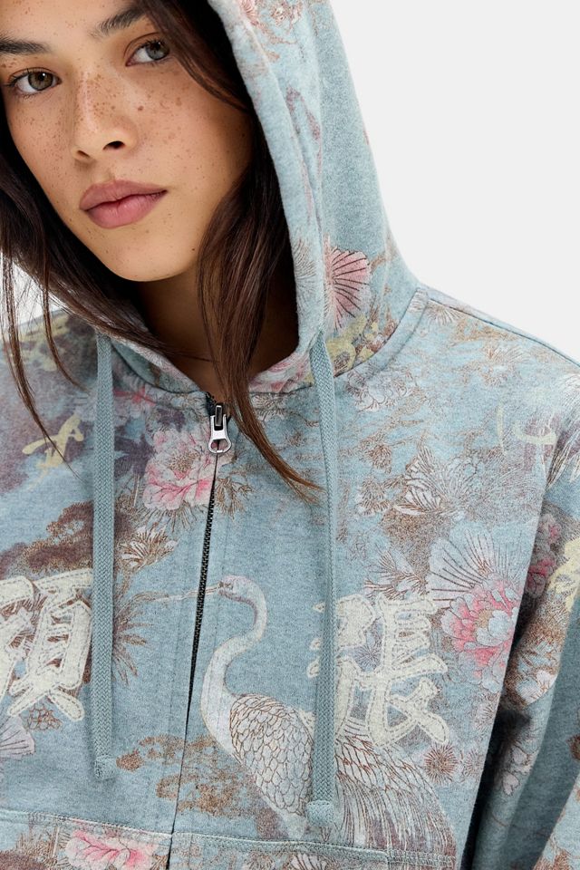 Sudadera con Capucha y Cremallera Good Luck Asiatic de Kimchi Blue #2