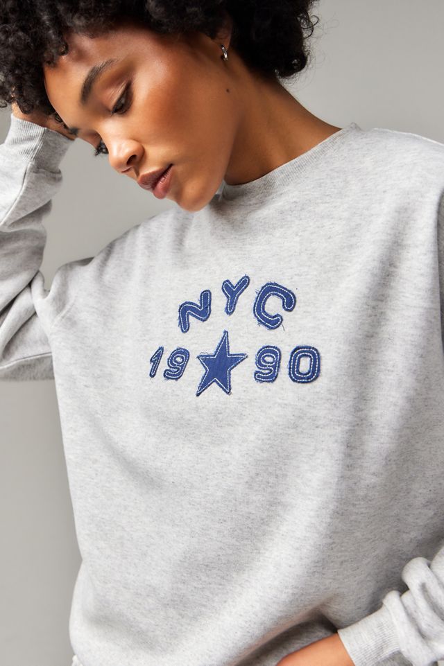UO Grey NYC 1990 Sweatshirt #2