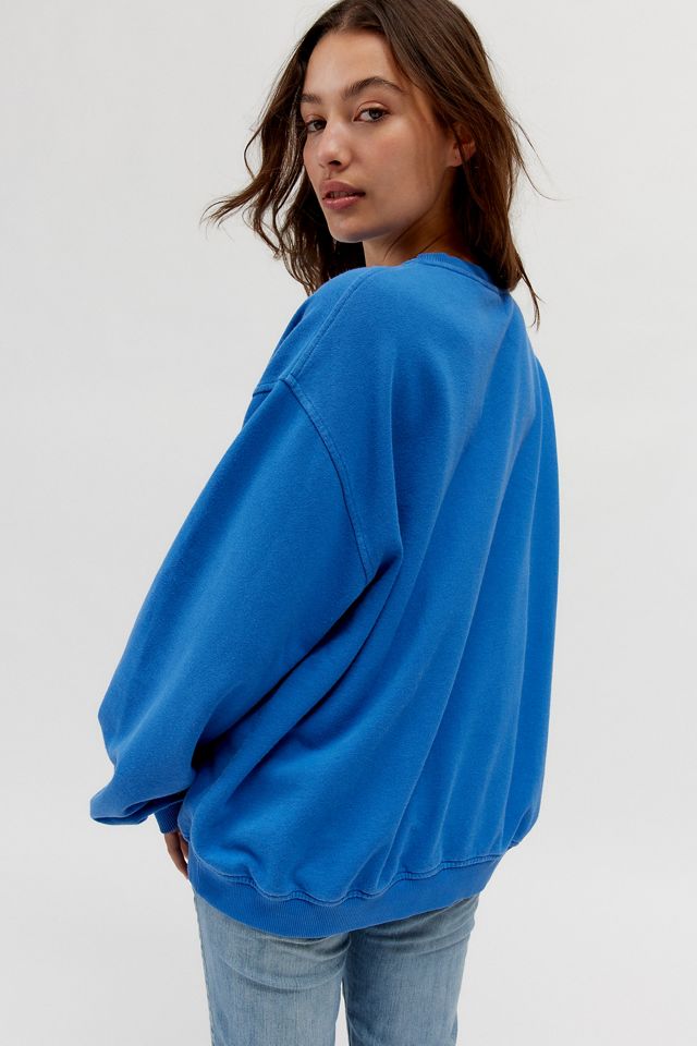 UO Distressed Sporty Crew Neck Sweatshirt #3