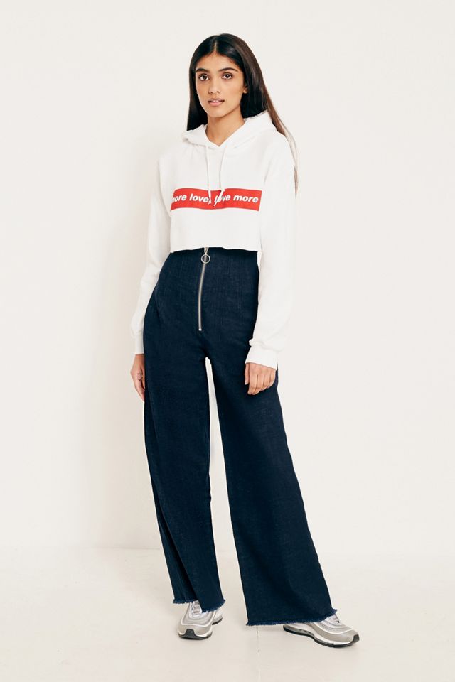 Urban Outfitters More Love, Love More Cropped Hoodie #2
