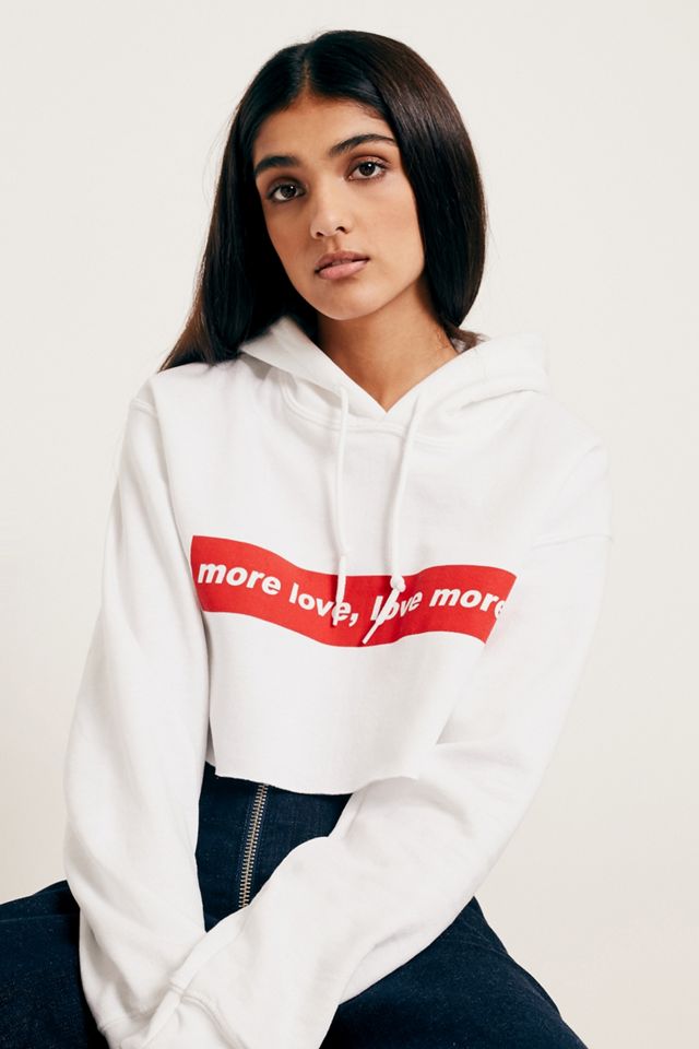 Urban Outfitters More Love, Love More Cropped Hoodie #3