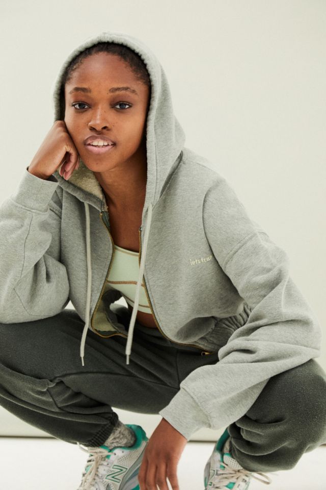 Fitted hotsell cropped hoodie