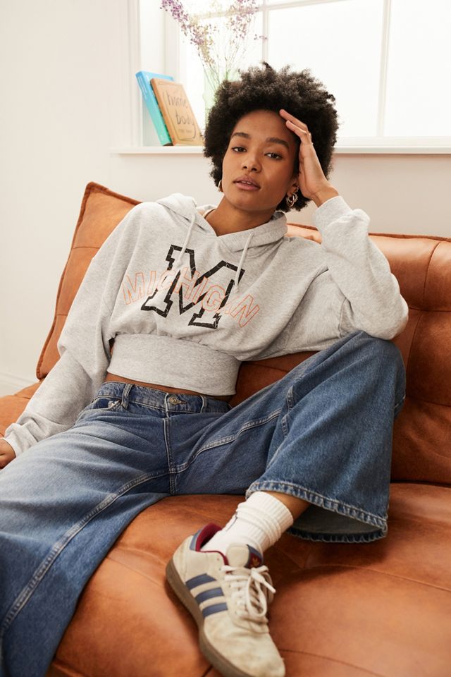 UO Collegiate Corset Hoodie #1