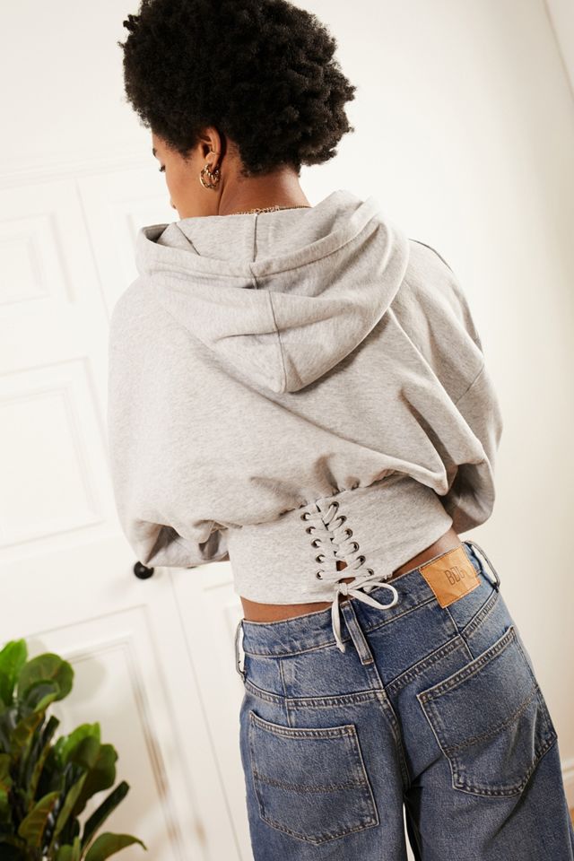 UO Collegiate Corset Hoodie #2