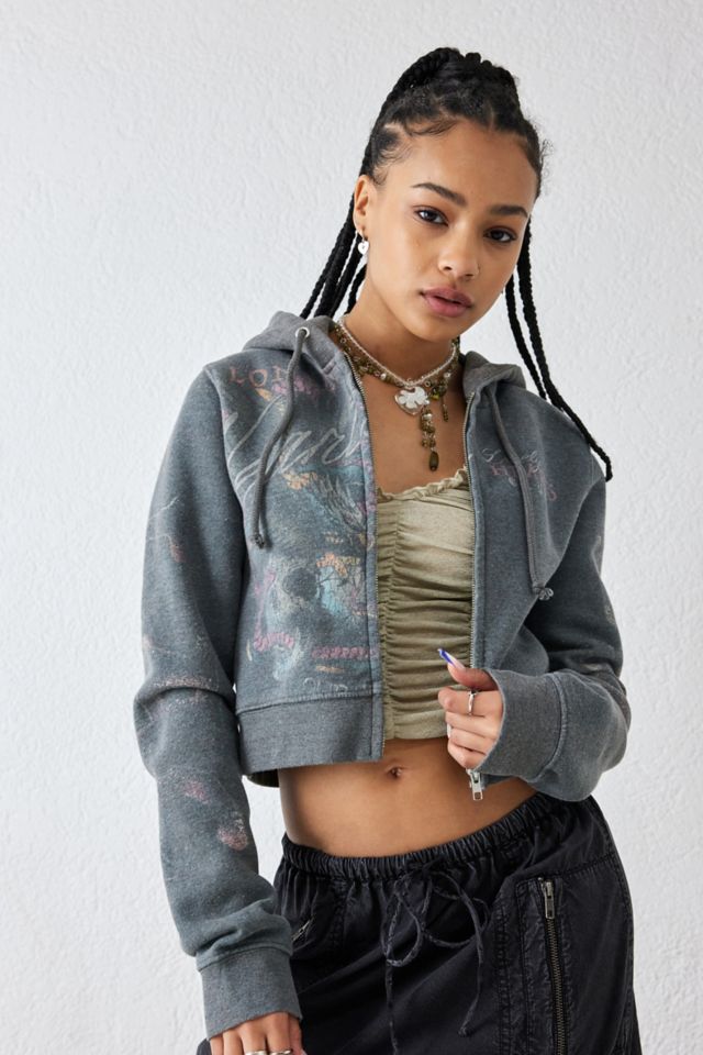 Urban outfitters out on sale from under cropped hoodie