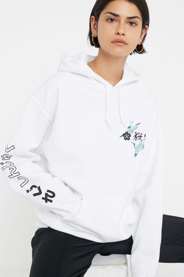 White hoodie store urban outfitters