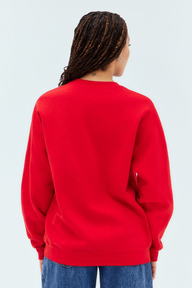 UO Red Colorado Spring Crew Neck Sweatshirt #3