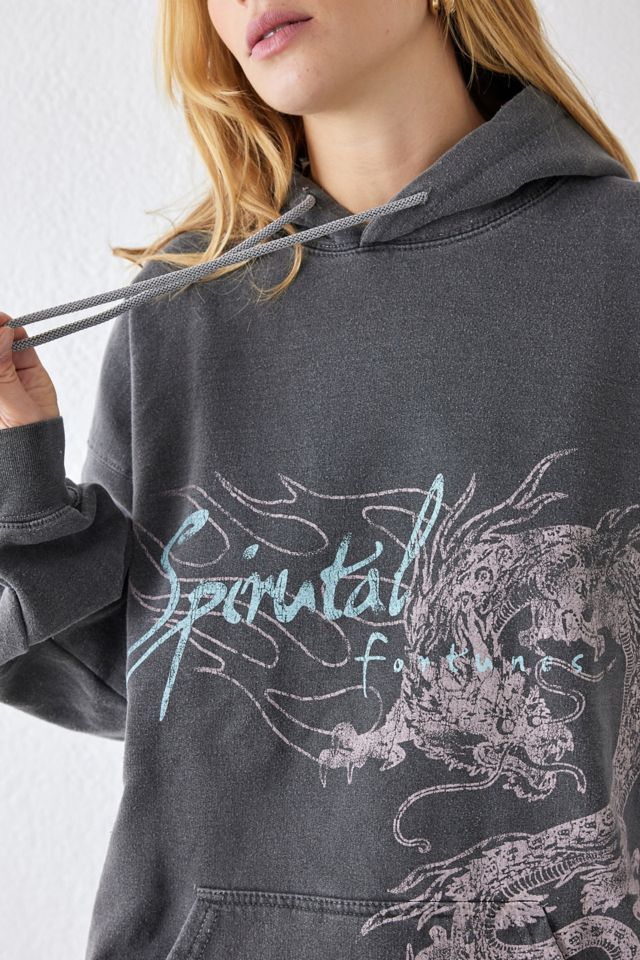 UO Washed Spiritual Fortunes Hoodie